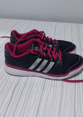 Adidas Siyah Pembe Spor Ayakkabi