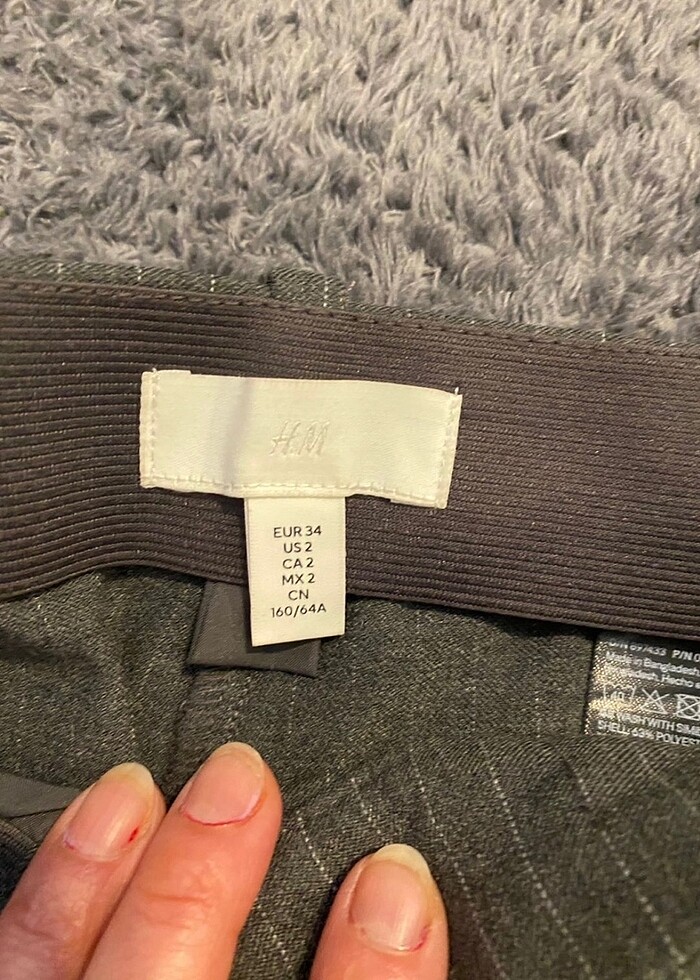 Hm marka kumaş xs pantolon - Görsel 2