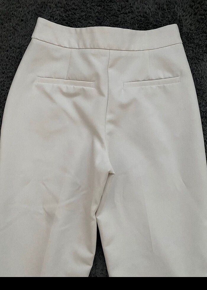 Zara beyaz pantolon - Görsel 2