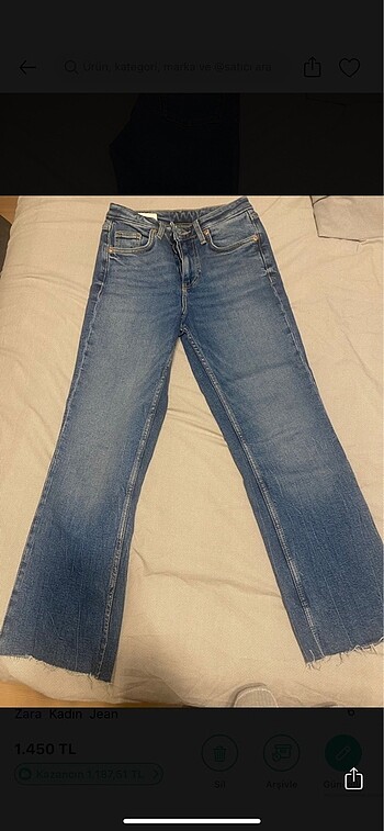 Zara jean pantolon - Görsel 5