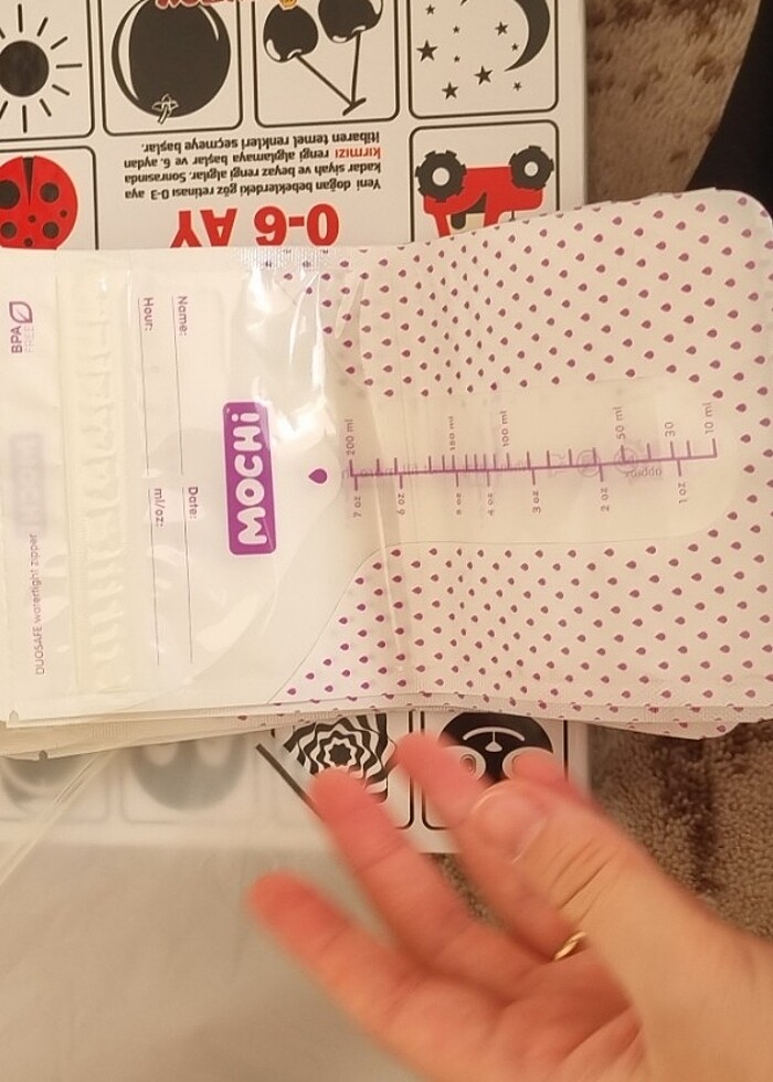 Mochi anne sütü poşeti  - Görsel 4