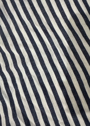 Çizgili Askılı Midi Tulum - Görsel 6