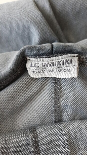 10 Yaş Beden gri Renk LCWAIKIKI ÇOCUK TAYT PANTOLON