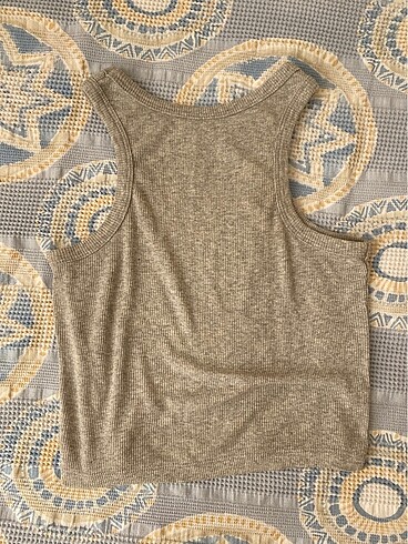 Diğer Gri Halter Yaka Crop