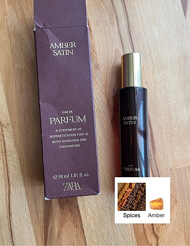 zara amber satin