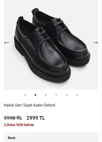 Oxford ayakkabı 