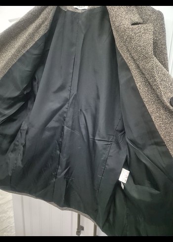 Düğmeli Bej Kadın Blazer Ceket - Görsel 4