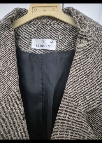 Düğmeli Bej Kadın Blazer Ceket - Görsel 3