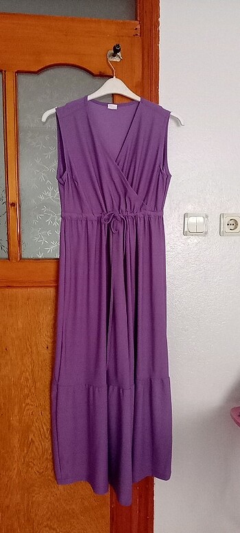 lila elbise -jile