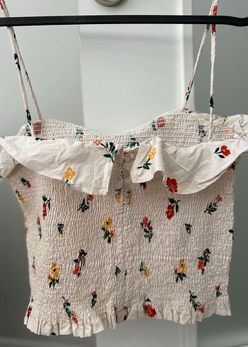 Zara Desenli, Fırfırlı, Askılı Kadın Büstiyer - Görsel 3