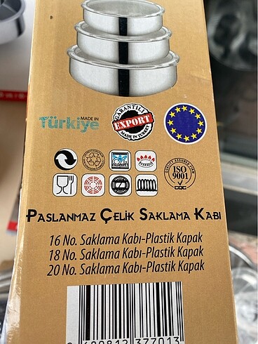 Diğer Üzüm Çelik 3?lü Çelik saklama kabı