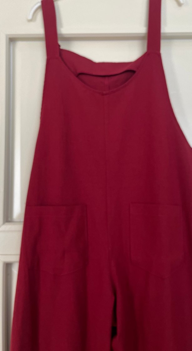 Bordo Saten Salaş Tulum - Görsel 3