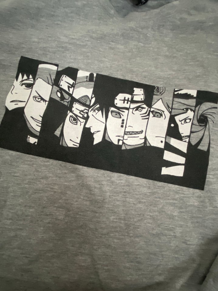 Gri Baskılı Tişört - Görsel 2