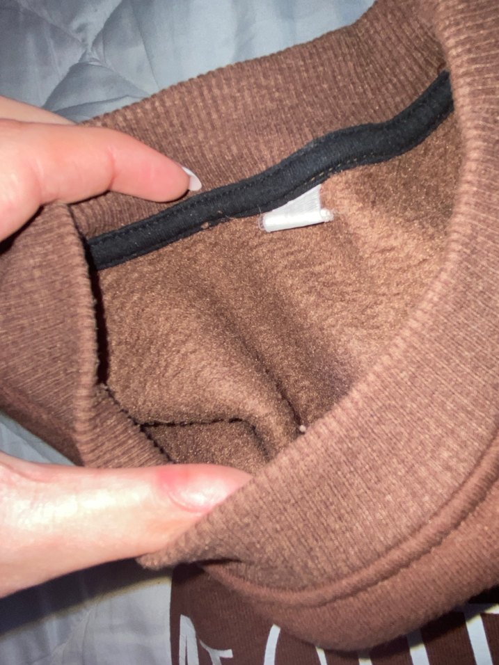 Kahverengi Michigan Baskılı Sweatshirt - Görsel 2