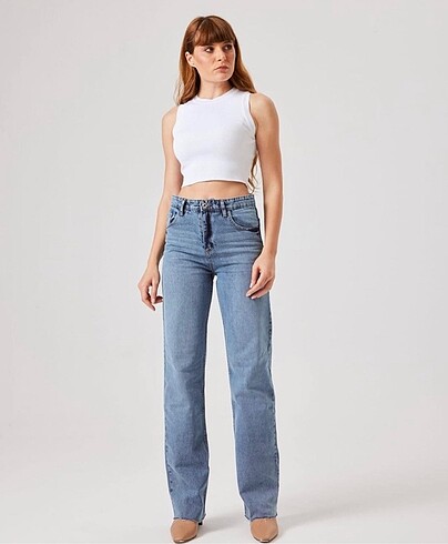 Zara Mavi Kot Jean