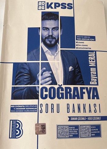 2026 KPSS Coğrafya Soru Bankası - Bayram Meral
