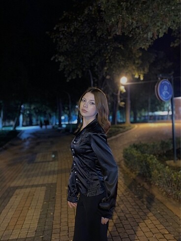 Saten dar gömlek - Görsel 2