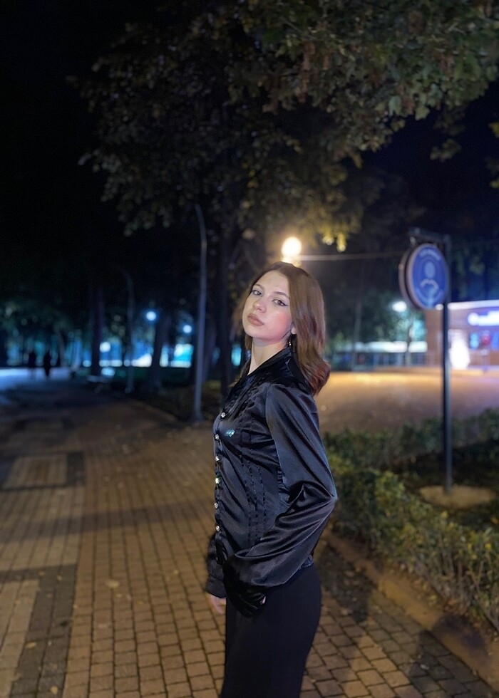 Saten dar gömlek - Görsel 3