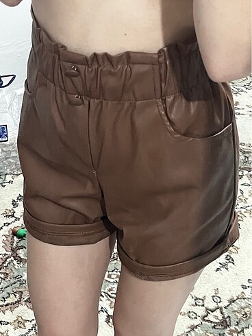 Deri şort - Görsel 2