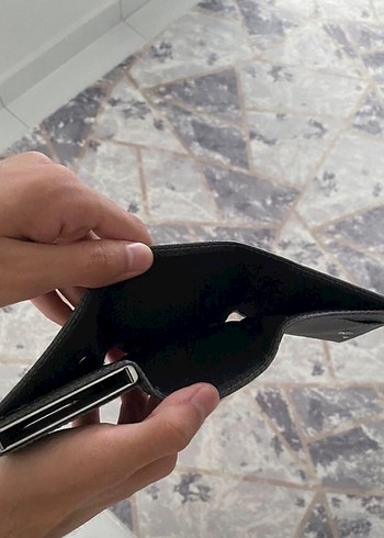 Gri Mekanizmalı Erkek Cüzdanı - Görsel 4