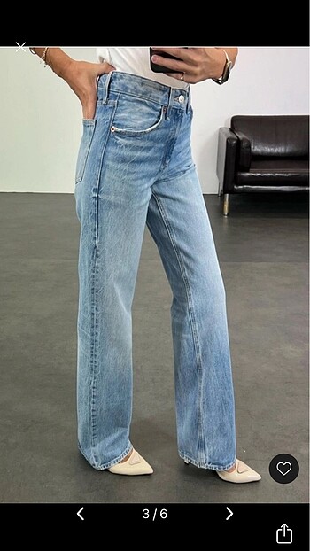 34 Beden Zara straight jean