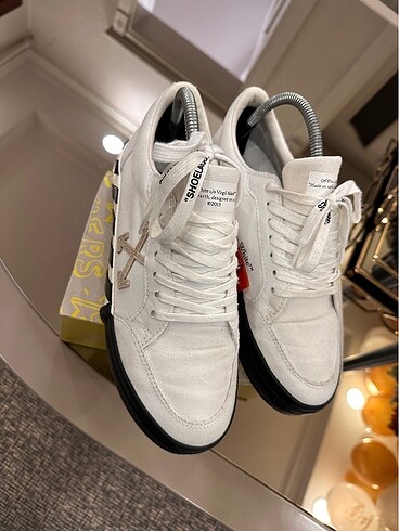 Off white sneakers