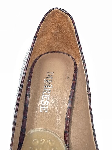 37 Beden kahverengi Renk Divarese Stiletto %70 İndirimli.