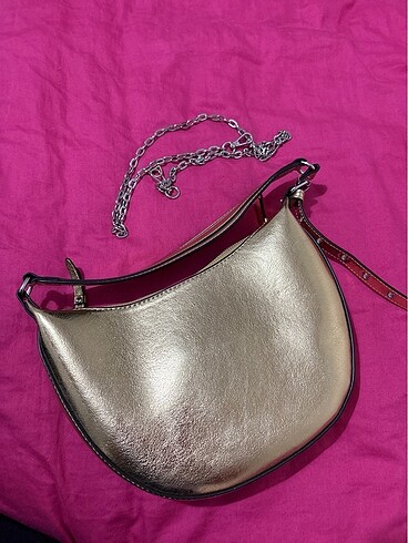 Stradivarius Stradivarius gold çanta