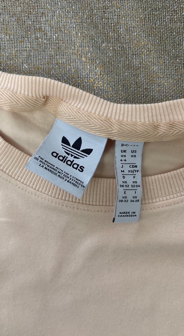 Adidas bej rengi tişört - Görsel 3