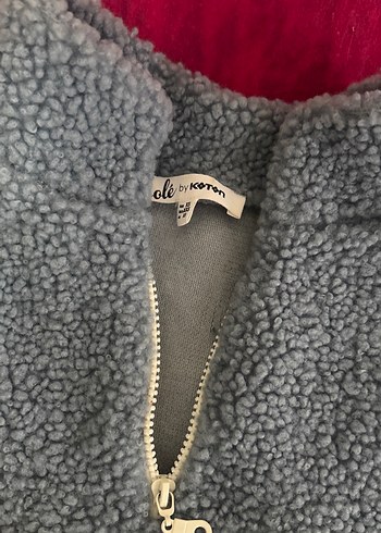 Koton pelus sweatshirt - Görsel 2