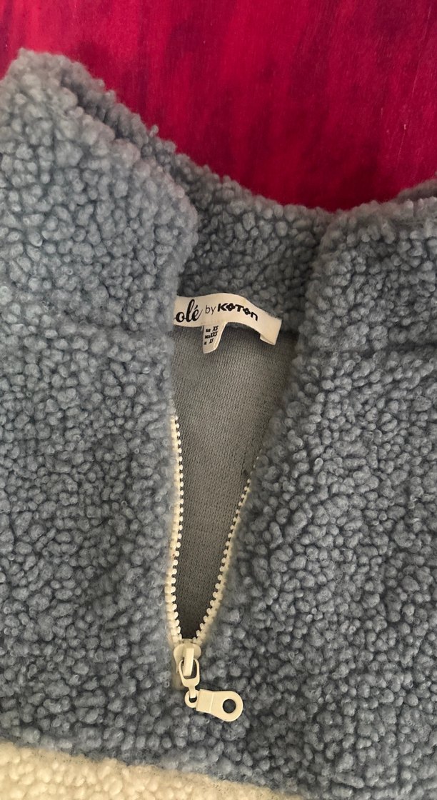 Koton pelus sweatshirt - Görsel 2