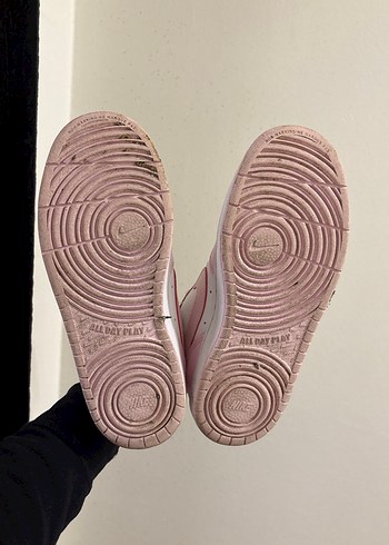 Nike pembe dunk ayakkabı - Görsel 3