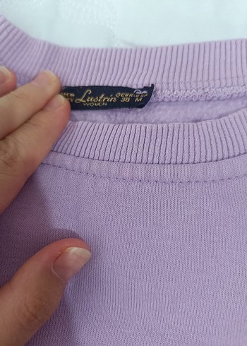 Diğer Kadın Mor Oversize Sweatshirt