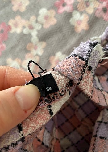 Kız Çocuk Çok Renkli Kareli Elbise - Görsel 3