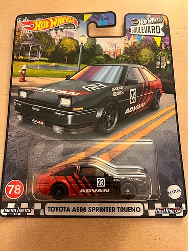 Hot Wheels Toyota AE86 Sprinter Trueno