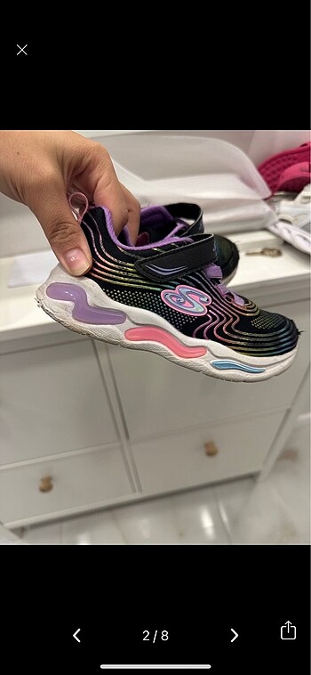 27 Beden siyah Renk Skechers ayakkabı