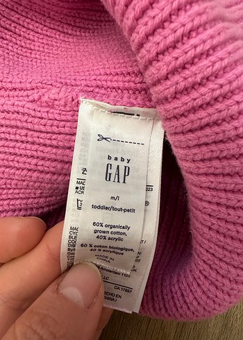 Kadın Pembe Örgü Yün Bere - Görsel 3