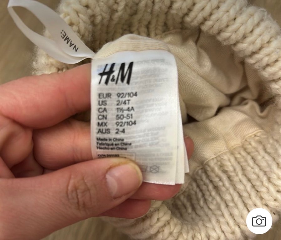 Kadın Beyaz Örgü Ponponlu Bere - Görsel 2