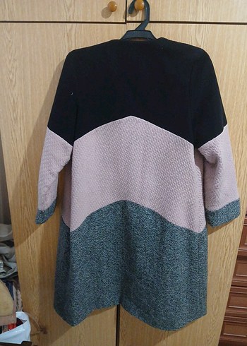 xxl Beden Trendy Casual Uzun Örgü Hamile Kaban