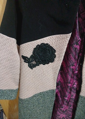 xxl Beden çeşitli Renk Trendy Casual Uzun Örgü Hamile Kaban