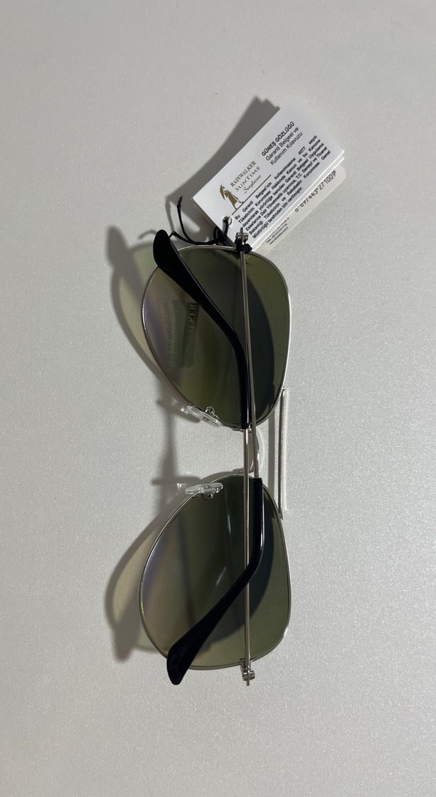 Şeffaf Çerçeveli Gri unisex Güneş Gözlüğü - Görsel 2