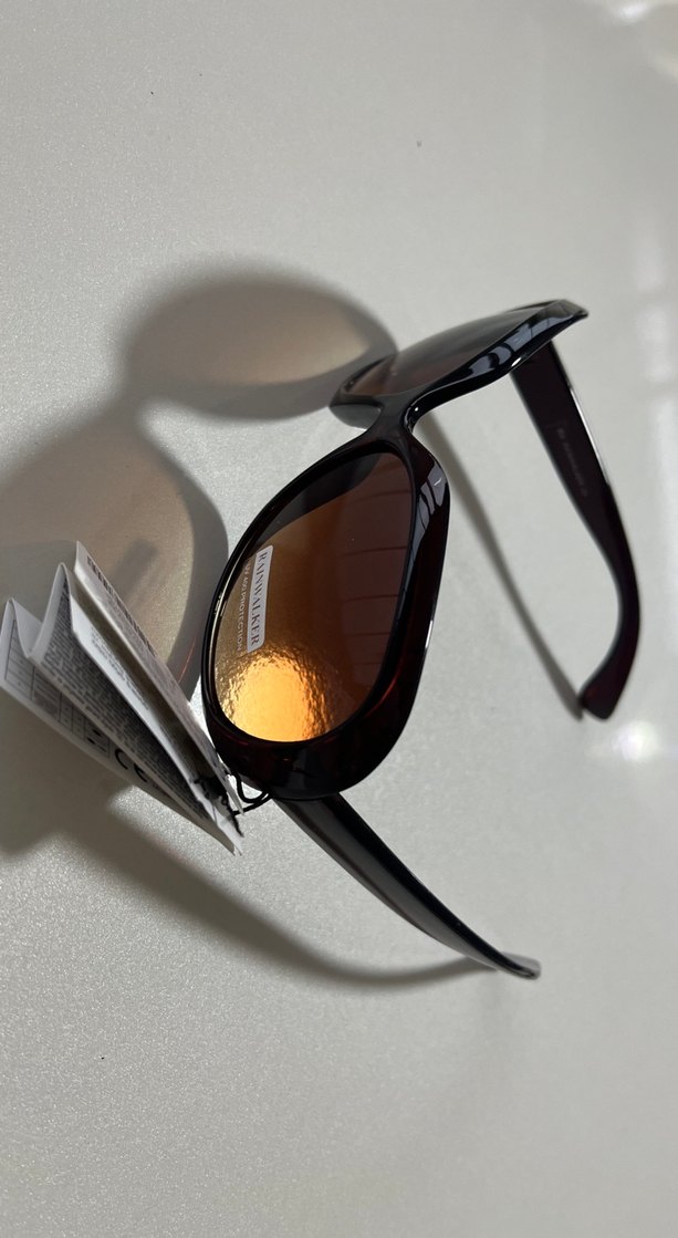 Kahverengi Kemer Detaylı Kadın Güneş Gözlüğü - Görsel 3