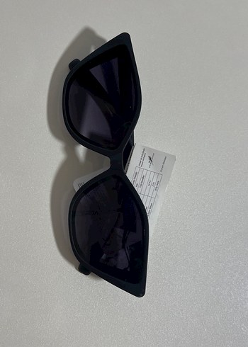 Siyah Gotik Şeffaf Kadın Güneş Gözlüğü - Görsel 2