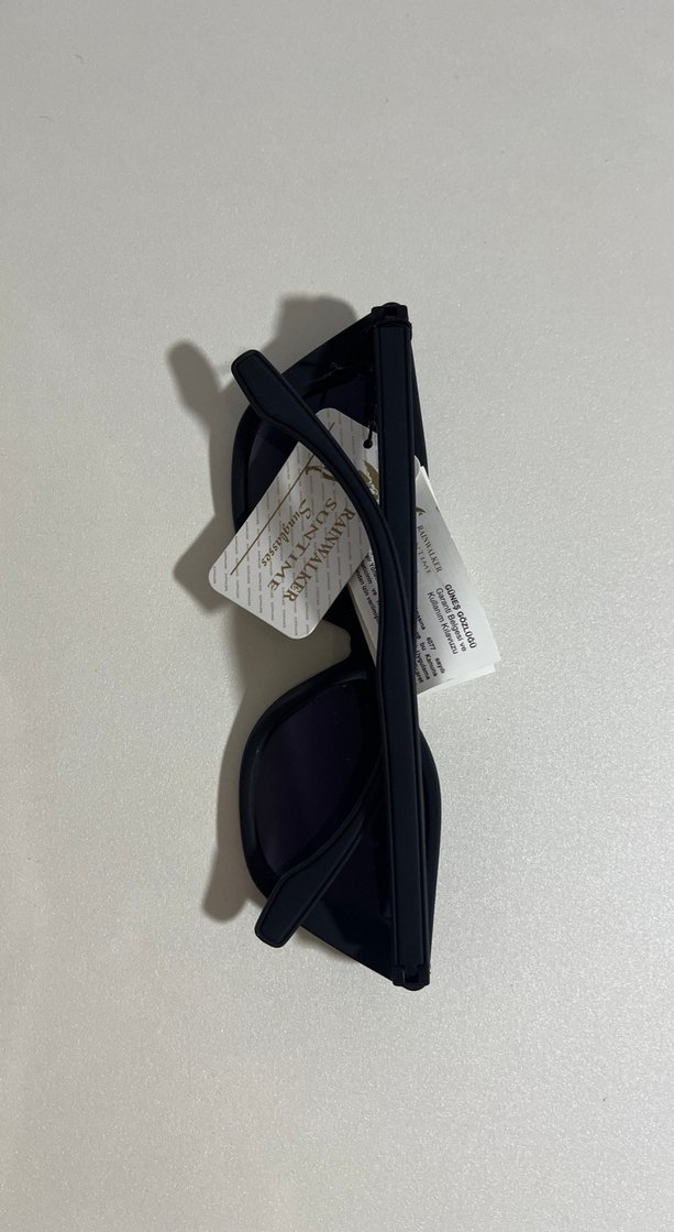 Siyah Gotik Şeffaf Kadın Güneş Gözlüğü - Görsel 3