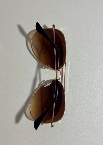 Kadın Kahverengi Minimalist Güneş Gözlüğü - Görsel 3