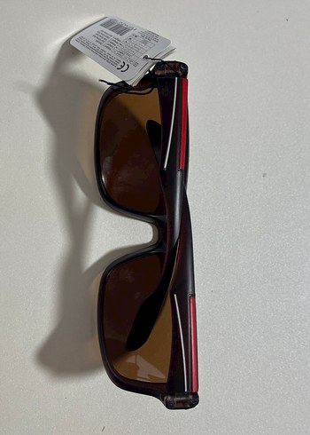 Kahverengi Şeffaf erkekGüneş Gözlüğü - Görsel 2