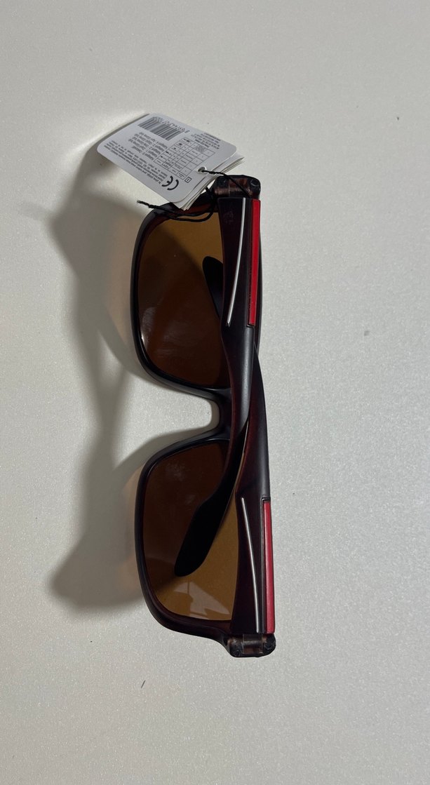 Kahverengi Şeffaf erkekGüneş Gözlüğü - Görsel 2