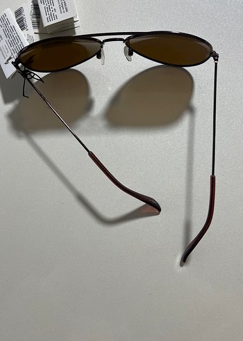 Kahverengi Tokalı Biker Kadın Gözlüğü - Görsel 3