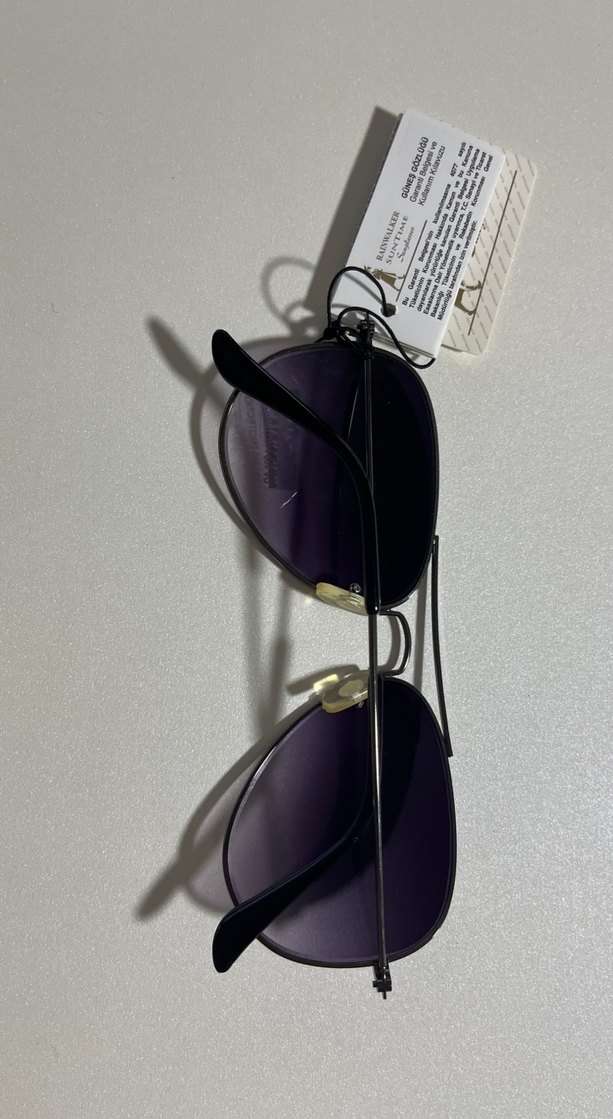 Siyah Biker erkek Güneş Gözlüğü - Görsel 3