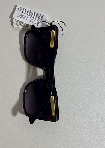 Şeffaf Siyah Gotik Kadın Gözlüğü - Görsel 3